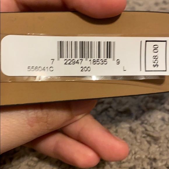 LARGE Michael Kors brown belt - Picture 3 of 3